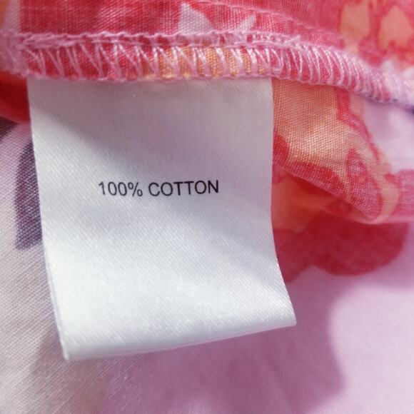 Peter Som Floral Smocked Baby Doll Blouse - Picture 11 of 12